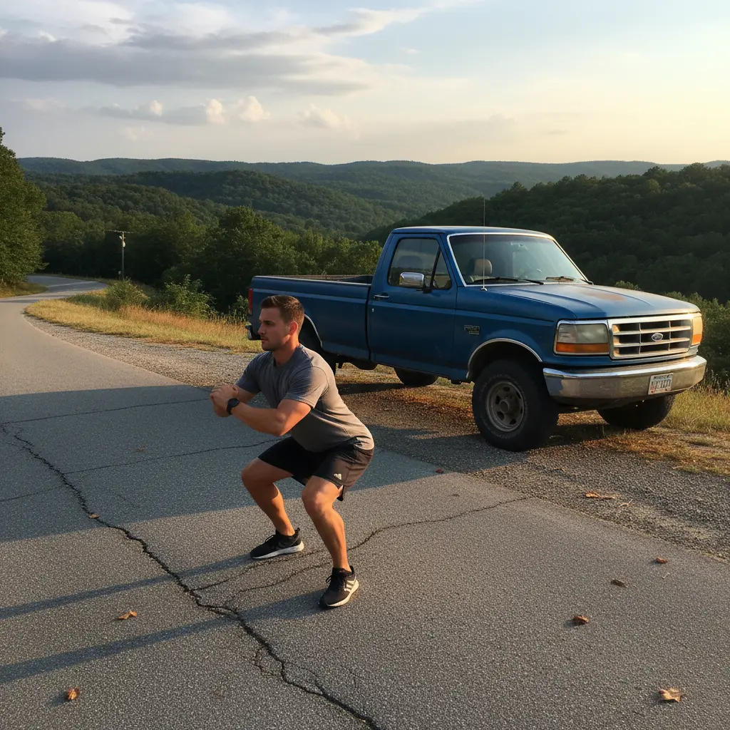 Which exercises you can do if your work is driving