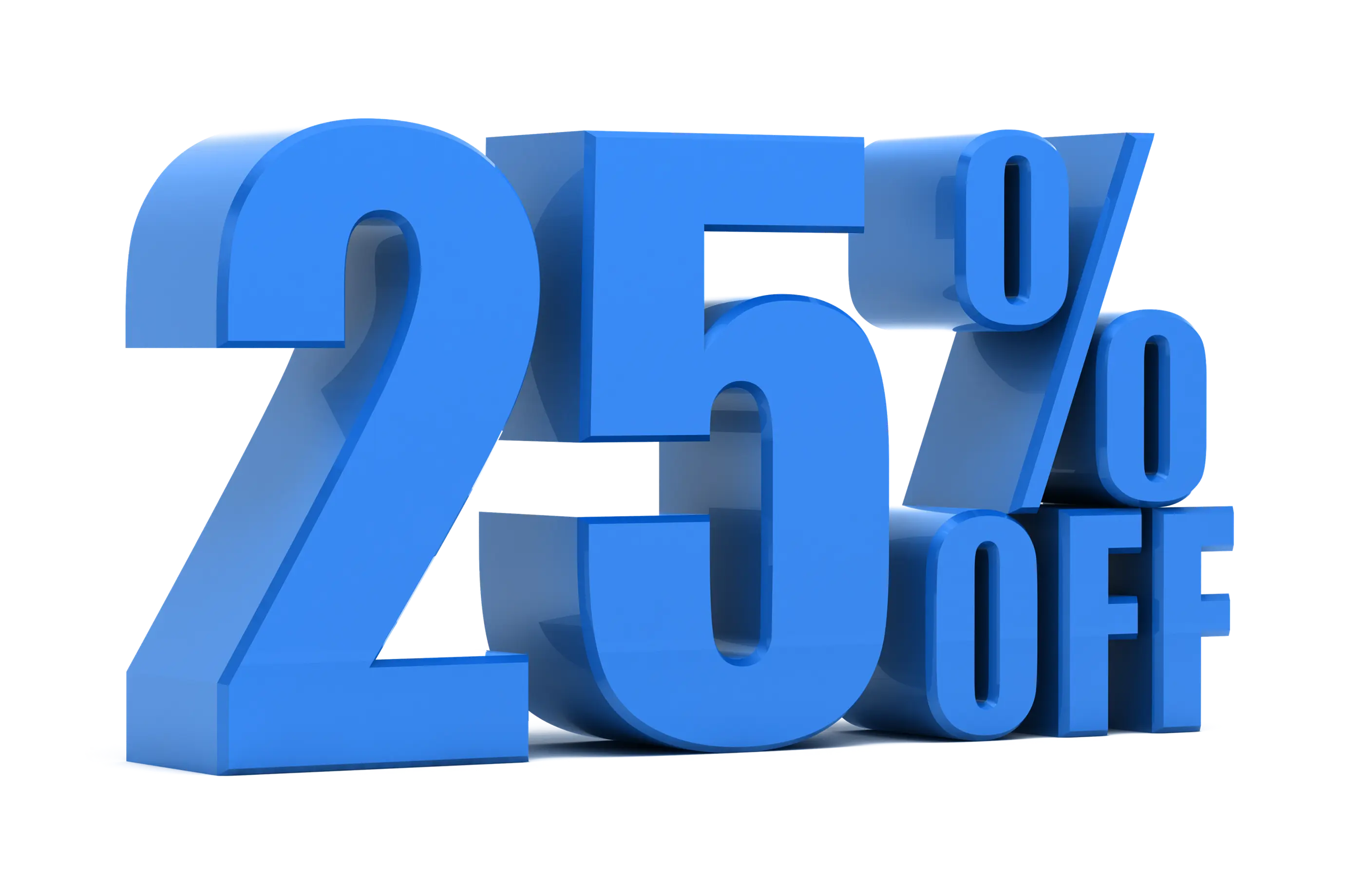 25%OFF Full October Month