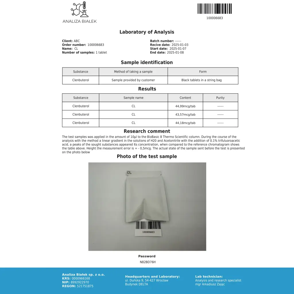 buy Clenbuterol Stealth Labs