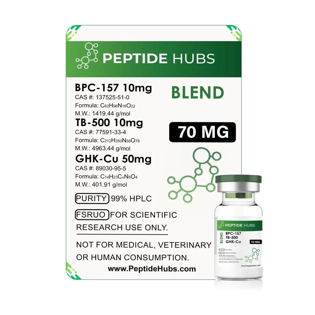 buy Glow Blend 70mg Peptide Hubs