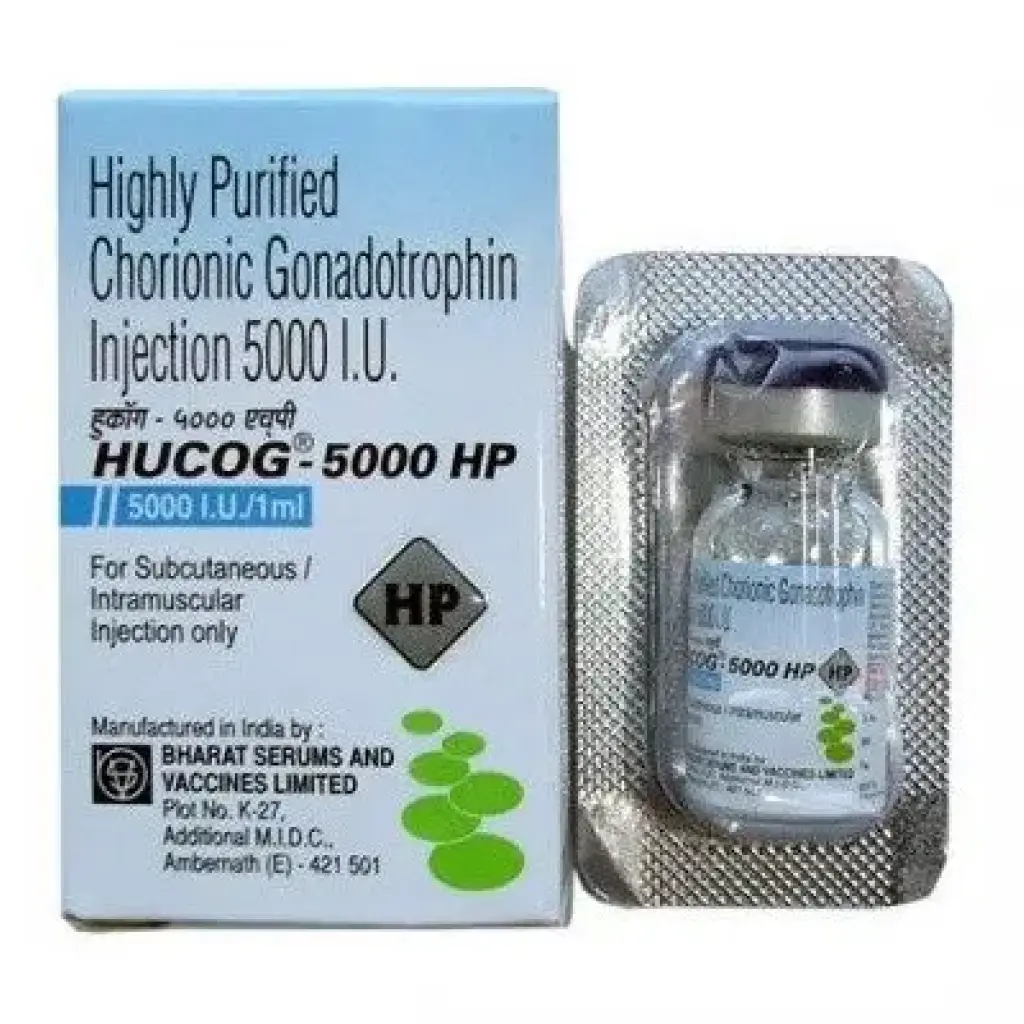 buy Hucog Inj 5000 IU Bharat Serums And Vaccines Ltd, India