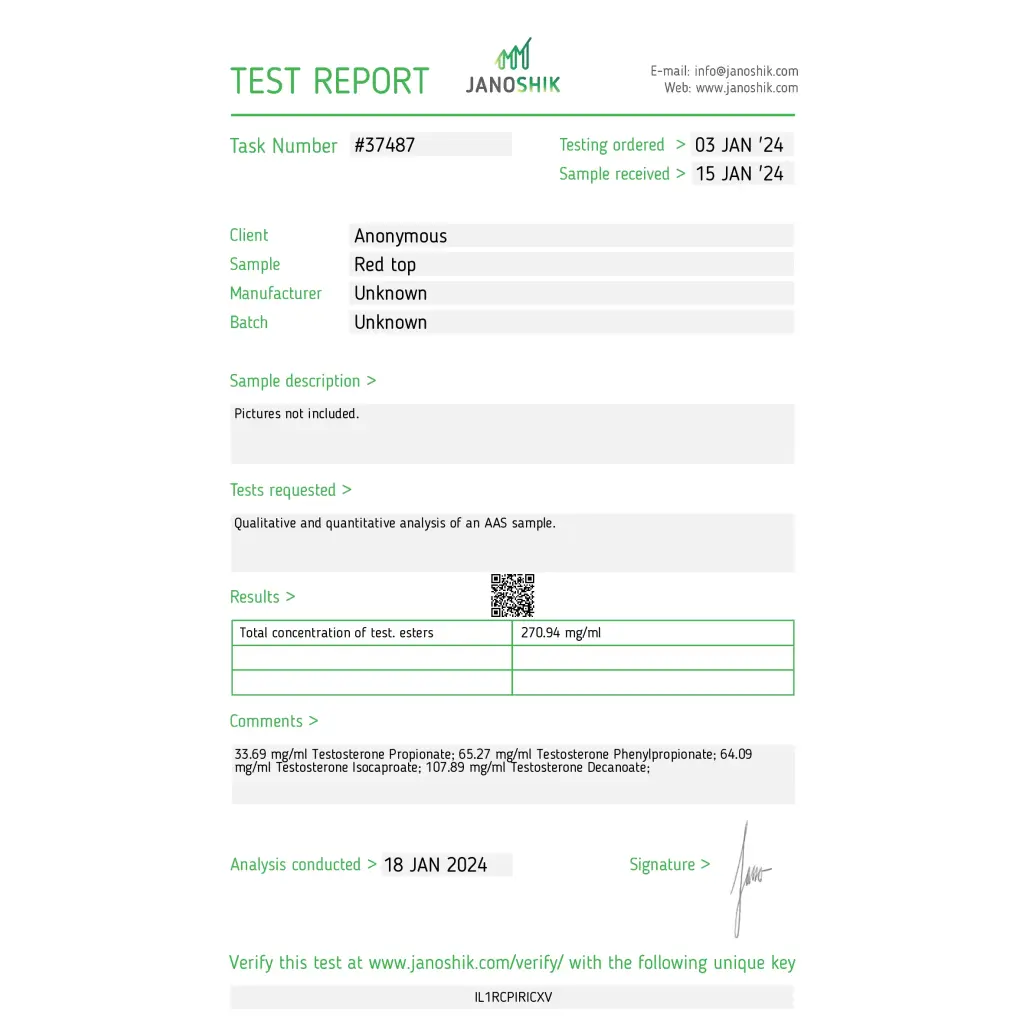 buy Sustanon 270 Stealth Labs